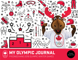 PE Olympic Journal Prek-3