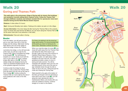 Goring and Thames Path Stile-Free Walk