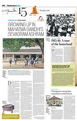 Growing up in Mahatma Gandhi's Sevagram Ashram