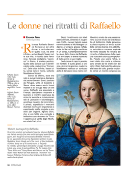 Le Donne Nei Ritratti Di Raffaello