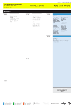 Download Conference Schedule