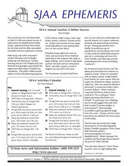 San Jose Astronomical Association Membership Form