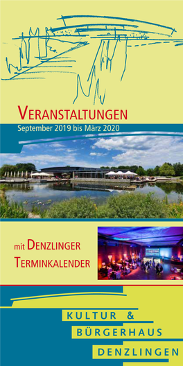 Veranstaltungen September 20182019 Bis März 20192020