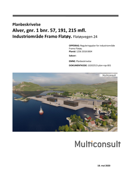 Alver, Gnr. 1 Bnr. 57, 191, 215 Mfl. Industriområde Framo Flatøy