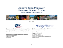 Arroyo Seco Parkway National Scenic Byway Interpretive Plan