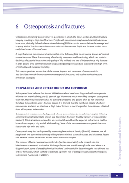 6 Osteoporosis and Fractures