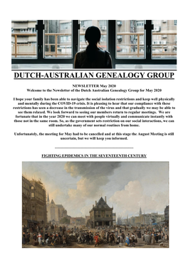 Dutch-Australian Genealogy Group