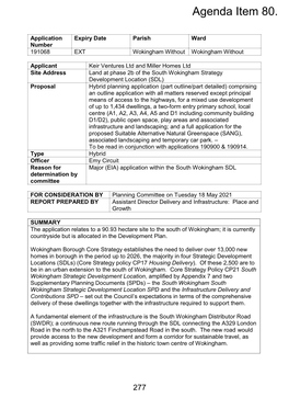 Land at Phase 2B of the South Wokingham Strategy Development