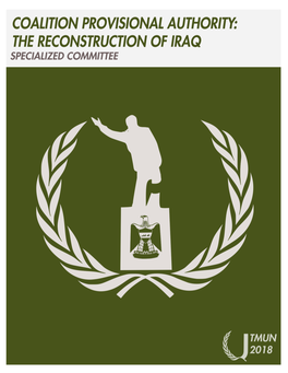 Coalition Provisional Authority on the Reconstruction of Iraq