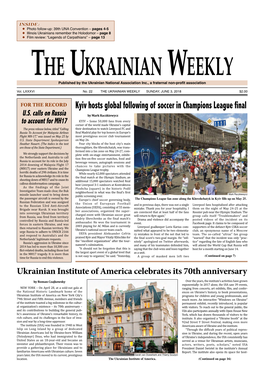 The Ukrainian Weekly, 2018