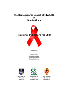 HIV Indicators 2004