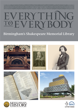 Birmingham's Shakespeare Memorial Library