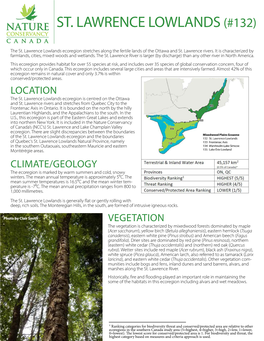 St. Lawrence Lowlands (#132)
