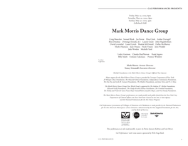 Mark Morris Dance Group