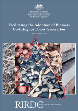 Facilitating the Adoption of Biomass Co-Firing for Power Generation