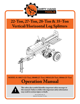 Log Splitters