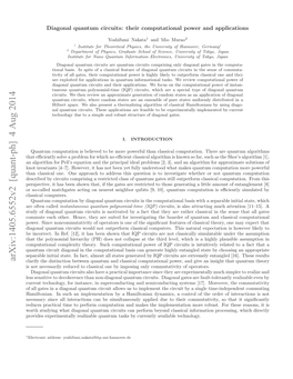 Arxiv:1405.6552V2 [Quant-Ph]