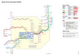 Buses from Hounslow Heath