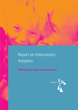 Report on Intercountry Adoption