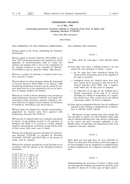 | | Official Journal of the European Communities L 148/43 19. 5. 98