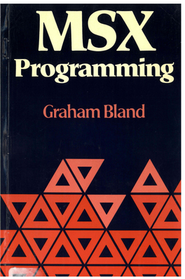 MSX Programming – Graham Bland