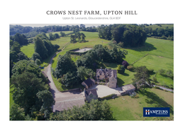 CROWS NEST FARM, UPTON HILL Upton St