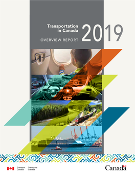Transportation in Canada 2019 INDEX Table of Contents