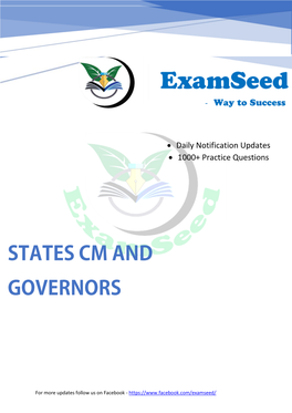 States CM and Governors