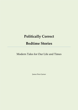 Politically Correct Bedtime Stories