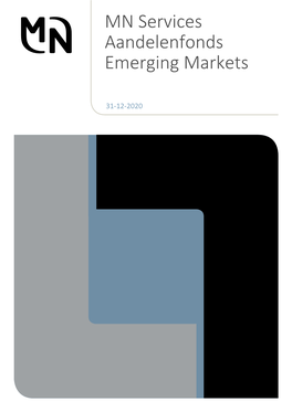 Mn Services Aandelenfonds Emerging Markets 1