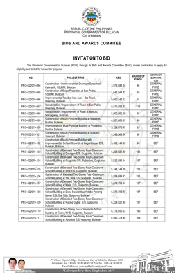 Bids and Awards Commitee