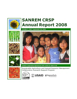 SANREM CRSP Annual Report 2008
