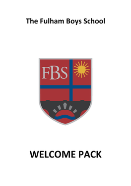 Welcome Pack