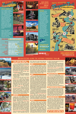 Turquoise Trail Scenic Byway Brochure