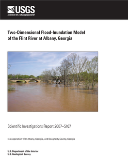 Two-Dimensional Flood-Inundation Model of the Flint River at Albany, Georgia