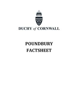 Poundbury Fact Sheet