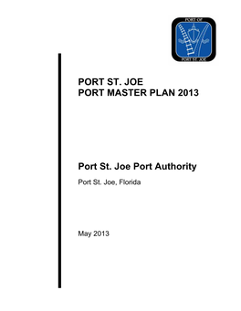 Adopted Port Master Plan 2013