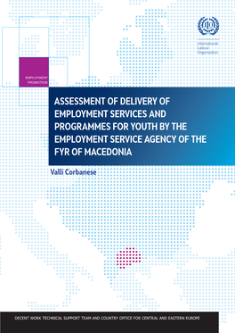 1. Employment Service Agency (ESA) Policy and Strategy