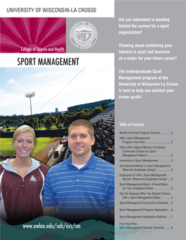 Sport Management