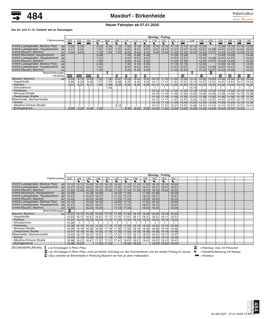 Maxdorf - Birkenheide Neuer Fahrplan Ab 07.01.2020 Am 24