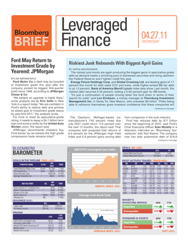 Leveraged Finance 2