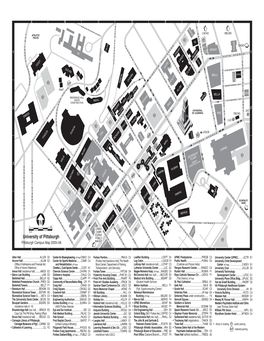 Pitt Campus Map 2005-06