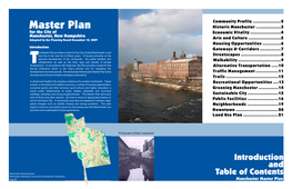 Master Plan Historic Manchester