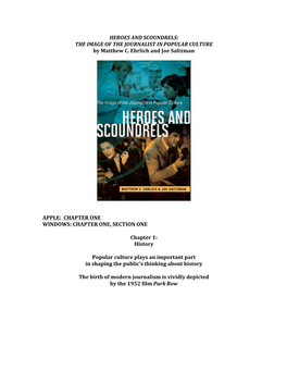 Final Master Script Heroes and Scoundrels