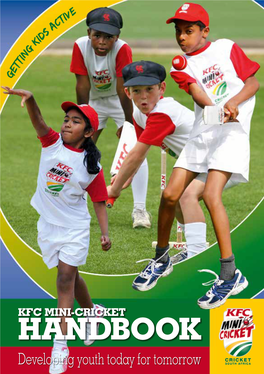 Download the KFC Mini-Cricket Handbook Now