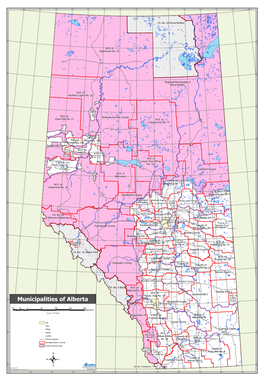 Municipalities of Alberta Lac Des Arcs CALGARY Cheadle Strathmore