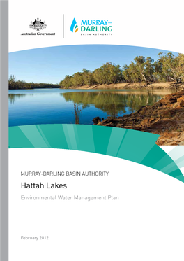 Hattah Lakes Environmental Water Management Plan