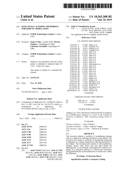 Patent ( 10 ) Patent No