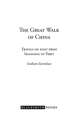 The Great Walk of China