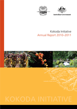 Kokoda Initiative Annual Report 2010–2011 Background